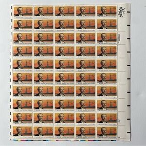 Frederic A. Bartholdi 50 Stamps 1985 Scott # 2147 22 Cents Statue Of Liberty